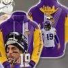 Minnesota Vikings Randy Moss 84 Skol Vikings Purple Gold Pullover Hoodie And Pants