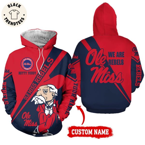 Ole Miss Rebels Hotty Toddy Portrait Hoodie And Legging
