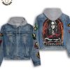 Pround To Be A Trojan Southern California Hooded Denim Jacket