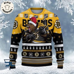 Personalized Boston Bruins Christmas Design 3D Sweater