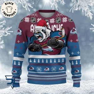 Personalized Colorado Avalanche Christmas Design 3D Sweater