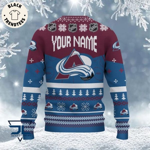 Personalized Colorado Avalanche Christmas Design 3D Sweater