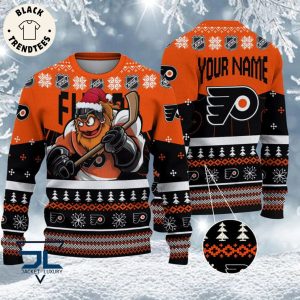 Personalized Philadelphia Flyers Christmas Design 3D Sweater
