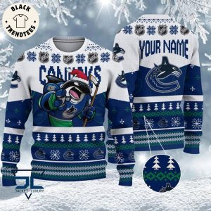 Personalized Vancouver Canucks Christmas Design 3D Sweater