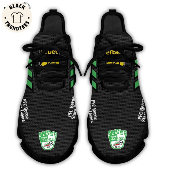 PFC Beroe Stara Zagora Black Green Trim Design Max Soul Shoes