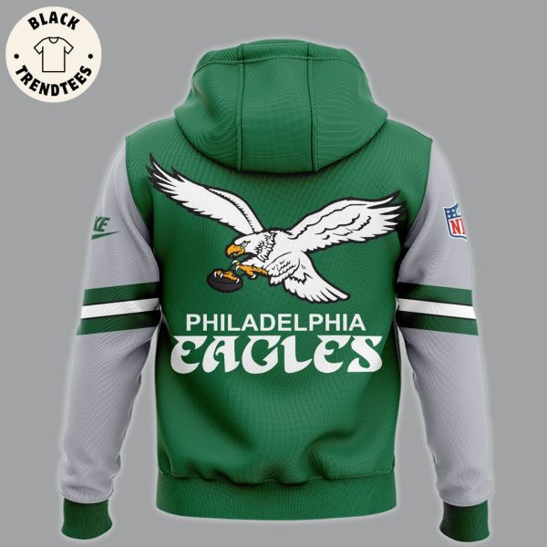 Philadelphia Eagles 1933 Football Mascot Design Green 3D Hoodie