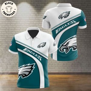 Philadelphia Eagles Football NFL Design On Sleeve 3D Polo Shirt