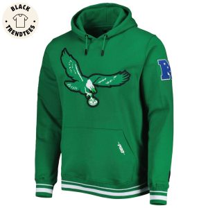 Philadelphia Eagles Mascot Design Green 3D Hoodie