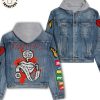 Walls – Louis Tomlinson Drawstring Hooded Denim Jacket