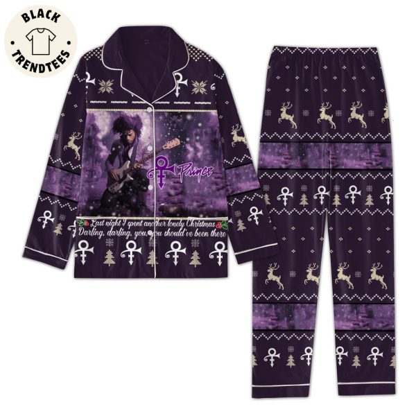 Purple Rain Another Lonely Christmas Lyrics Pijamas Set