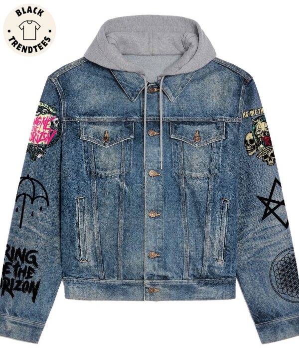 Rapamore Hooded Denim Jacket