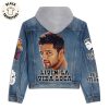 New Orleans Saints Portrait Hooded Denim Jacket