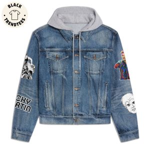 Ricky Martin Livin La Vida Loca Songs Hooded Denim Jacket