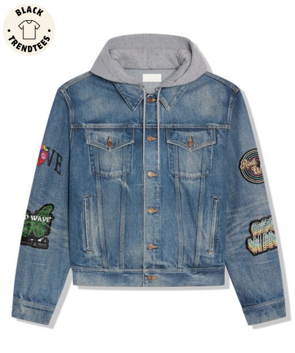 Rod Wave Where TF Is Rod Wave Hooded Denim Jacket