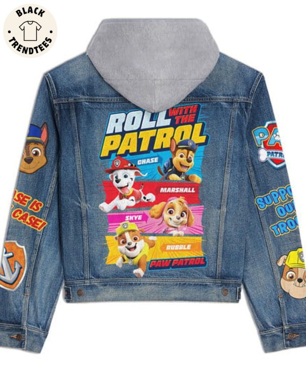 Roll With The Patrol Paw Patrol Hooded Denim Jacket