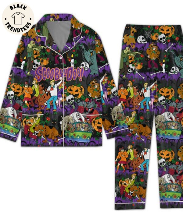 Scooby Doo Is The Main Character Dog Halloween Pijamas Set