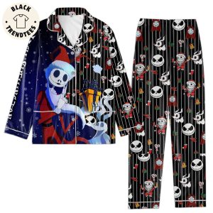 Skull Christmas Design Pajamas Set