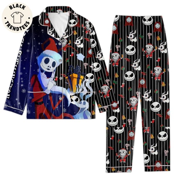 Skull Christmas Design Pajamas Set