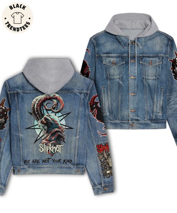 Slipknot We Are Not Your Kind Hooded Denim Jacket