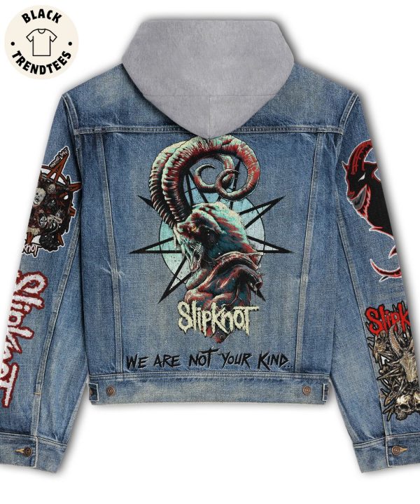 Slipknot We Are Not Your Kind Hooded Denim Jacket