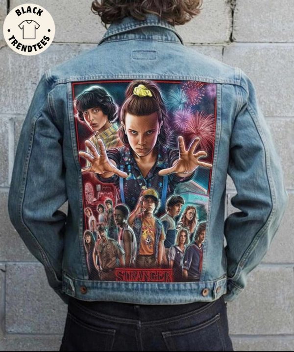 Stranger Hooded Denim Jacket