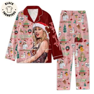 Taylor Swift Merry Swiftmas Christmas Design Pajamas Set