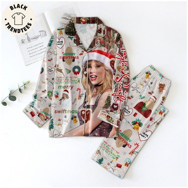 Taylor Swift Merry Swiftmas Christmas Design Pajamas Set