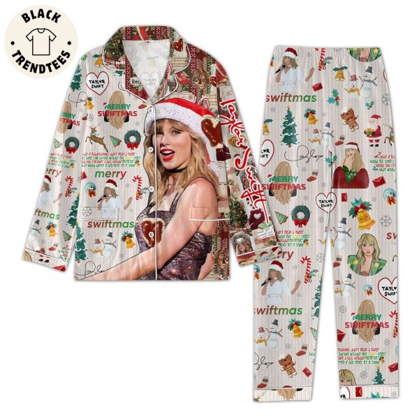 Taylor Swift Merry Swiftmas Christmas Design Pajamas Set