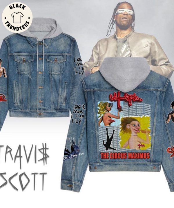 The Circus Maximus Travis Scott Hooded Denim Jacket