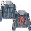 Titanic A Womans Heart Is A Deep  Ocean Of Secrets Design Hooded Denim Jacket