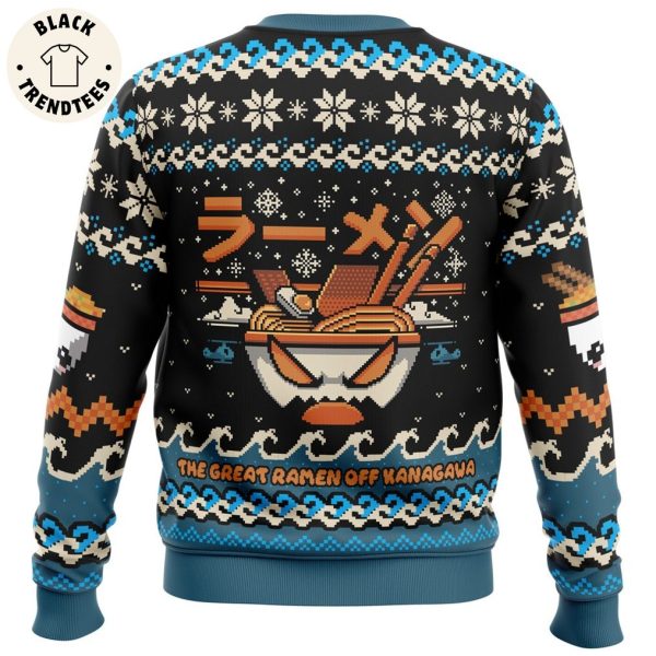 The Great Ramen Off Kanagawa Ramen Ugly Christmas Sweater