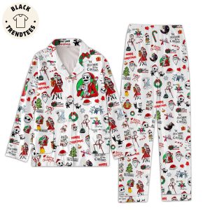 The Nightmare Before Christmas Do Not Open Until Christmas Design Pajamas Set