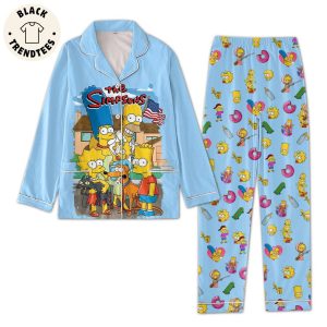 The Simpsons Cartoon Character Design Pijamas Set