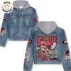 Titanic A Womans Heart Is A Deep  Ocean Of Secrets Design Hooded Denim Jacket