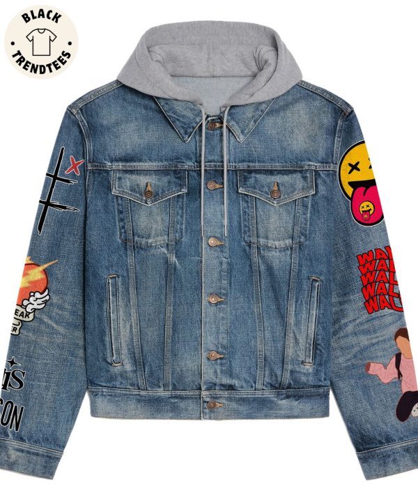 Walls – Louis Tomlinson Drawstring Hooded Denim Jacket