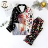 Wallen Round The Christmas Tree Portrait Design Pajamas Set