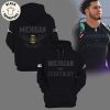 1000 Wins Michigan Vs Everybody Logo Black Design 3D Hoodie