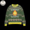 Ghibli Combination Christmas Black Design 3D Sweater