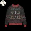 Spirited Away Characters Brown Christmas Design 3D Sweater