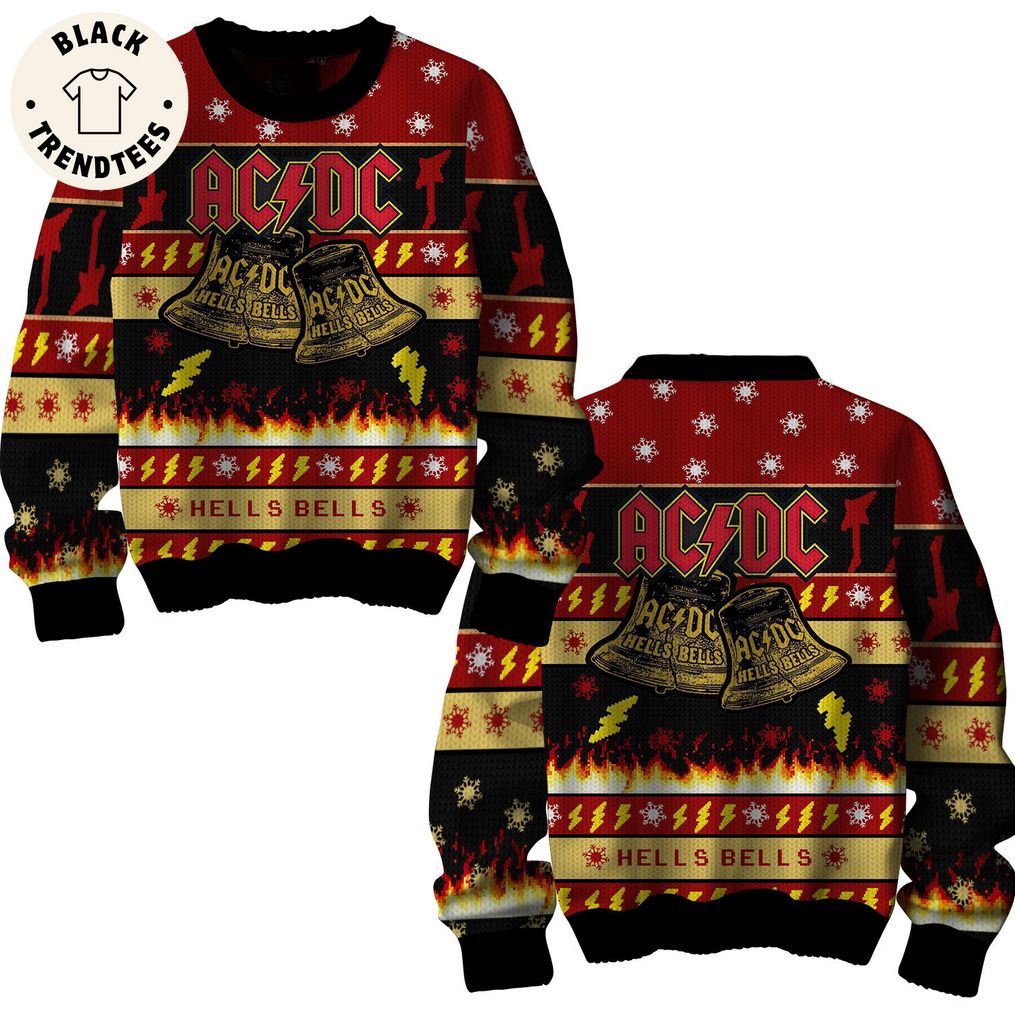 Ac dc hot sale christmas sweater