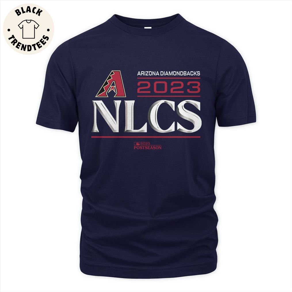 Arizona Diamondbacks 2023 NLCS Postseason Logo Design 3D T-Shirt