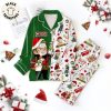 ASCE Christmas Pink Design Pajamas Set