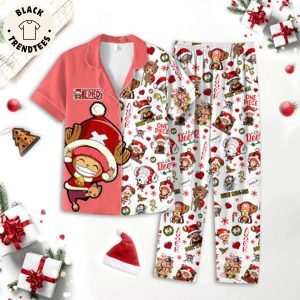 ASCE Christmas Pink Design Pajamas Set