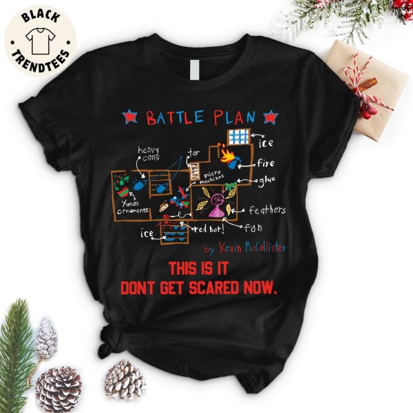 Battle Plan By Kevin McCallister This Is It Don’t Get Scared Now Christmas Design Pajamas Set