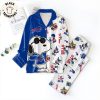 Blink-182 Snow Blue Design Christmas Pajamas Set