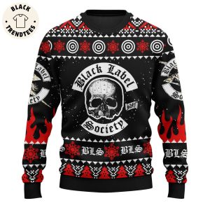 Black Label Society Skull Design 3D Sweater