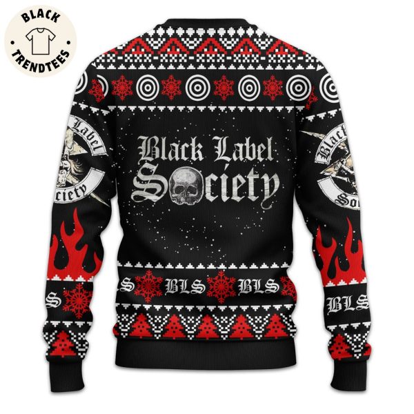 Black Label Society Skull Design 3D Sweater