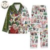 Eat Drink Be Merry Christmas Design Pajamas Set