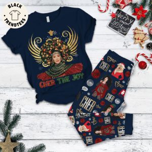 Cher The Joy Christmas Design Pajamas Set