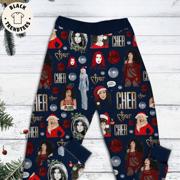 Cher The Joy Christmas Design Pajamas Set